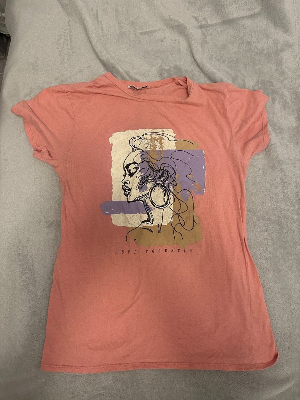 Fashion Nova Love Yourself Graphic Tee - Size XS